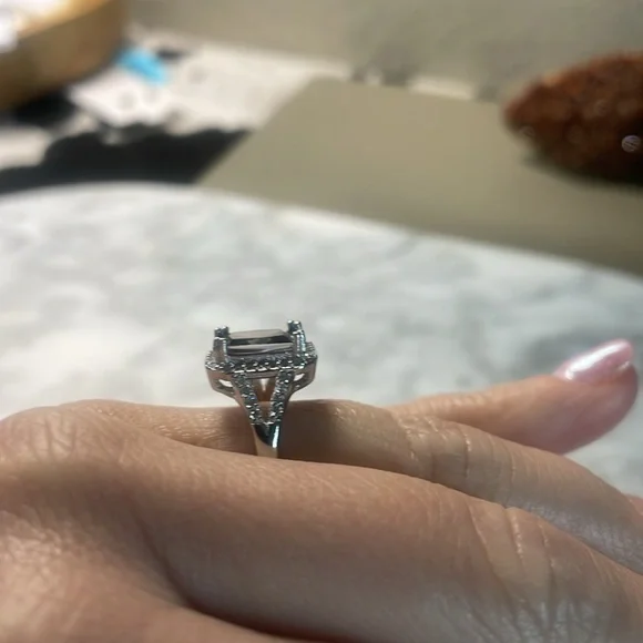 Large Mystic Topaz gemstone ring size 7 - Picture 4 of 10